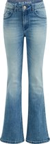 WE Fashion Meisjes flarden jeans met stretch