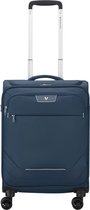 Roncato Handbagage zachte koffer / Trolley / Reiskoffer - Joy - 55 cm - Blauw