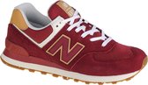 New Balance Classics 574 - Heren Sneakers Sport Casual Schoenen Rood ML574AD2 - Maat EU 45 US 11