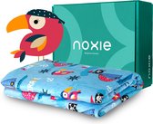 Noxie Premium Hoes voor Verzwaringsdeken Kind - Weighted Blanket Minky Duvet Cover - 100x150cm - Piraat