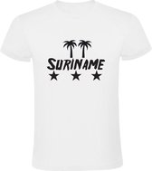 Suriname Heren t-shirt |Wit