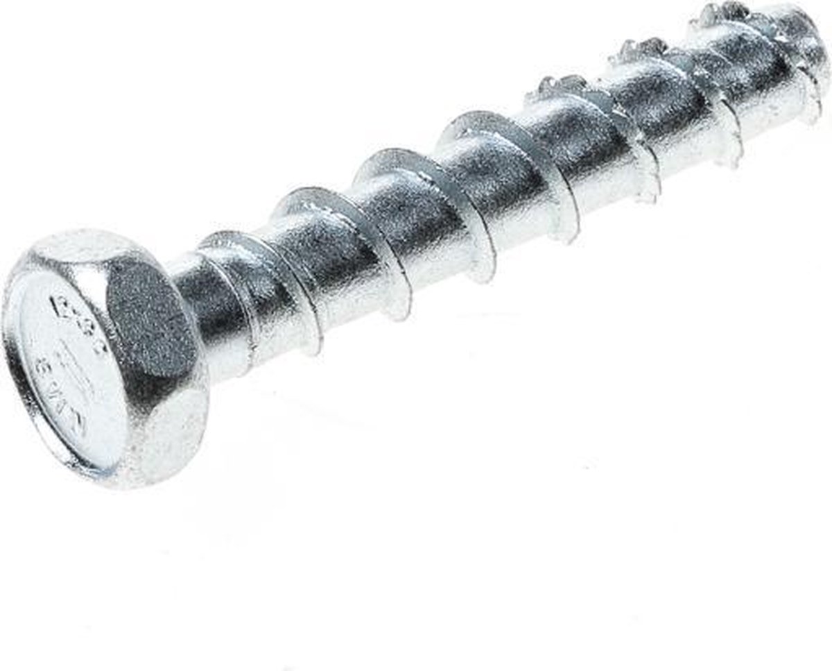 Heco - Multi-Monti betonschroeven - Zeskant SW15 - 12 x160mm - Verzinkt (25 stuks)