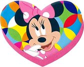 kussen Minnie Mouse meisjes 75 cm polyester roze