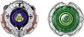 tollen set Fist vs. Shadow 5,5 cm groen/zilver