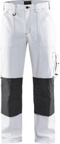 Blaklader 1094 Schildersshort met stretch White/Dark Grey C56