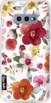 Casetastic Samsung Galaxy S10e Hoesje - Softcover Hoesje met Design - Flowers Multi Print