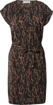 Rosemunde jurk Bruin-36