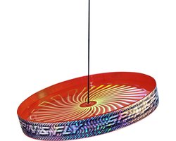 Acrobat Spin & Fly Juggling Frisbee - Red