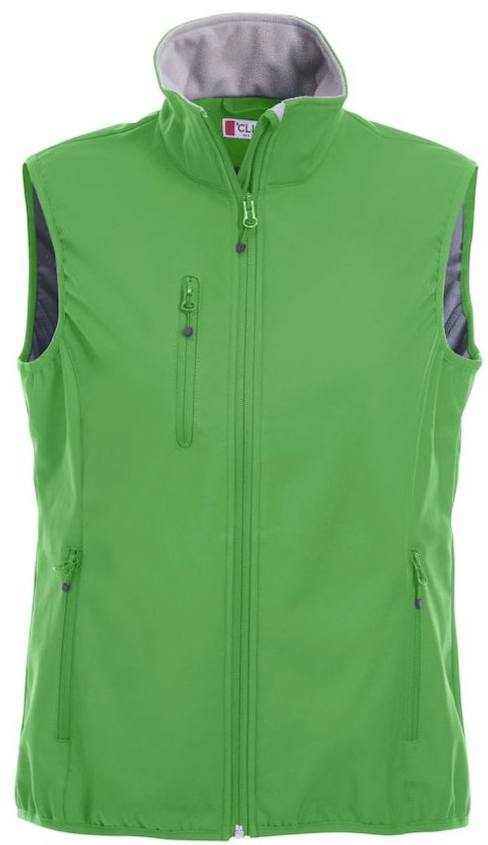 Clique Basic Softshell Vest Ladies 020916 Vrouwen Appelgroen