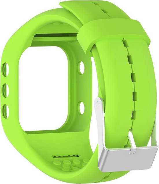 Bracelet de montre Convient pour Polar A300 Vert Siliconen