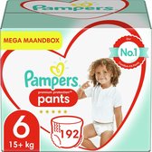 Pampers Premium Protection Pants - Maat 6 - Mega Maandbox - 192 luierbroekjes