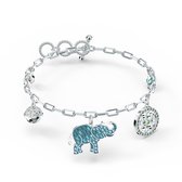 Swarovski 5521444 - Swa Symbol Bracelet Elephant - Zilverkleur - Armband - Medium