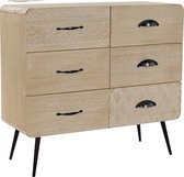 Ladenkast DKD Home Decor Metaal Paulownia hout Hout MDF (73 x 33 x 68 cm)