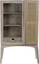 Display Standaard DKD Home Decor Kristal Mangohout (101 x 40 x 167 cm)