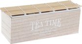 Box for Infusions DKD Home Decor Tea Time Rotan Hout MDF (26 x 9 x 9.5 cm)