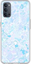 Smartphonebooster Telefoonhoesje - Back Cover - Geschikt Voor Oppo Reno 4 5G - Blue En Blue