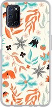 Smartphonebooster Telefoonhoesje - Back Cover - Geschikt Voor Oppo A52 - Blue En Blue