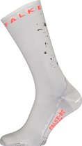 FALKE BC Impulse Reflective unisex fietssokken - wit -  Maat: 39-41