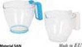 PITCHER 0.25L GAUGE WHITE / BLUE