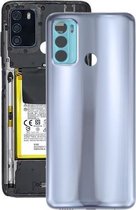 Batterij Back Cover voor Motorola Moto G60/Moto G40 Fusion PANB0001IN PANB0013IN PANB0015IN PANV0001IN PANV0005IN PANV0009IN (Grijs)