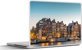 Autocollant pour ordinateur portable - 13,3 pouces - Architecture - Amsterdam - Nederland - 31x22,5 cm - Autocollants pour ordinateur portable - Peau pour ordinateur portable - Couverture