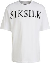 Siksilk shirt Zwart-Xl