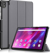 Cazy Lenovo Tab K10 hoes - Perfecte pasvorm - Slaap/Wake functie – Diverse kijkhoeken – Grijs