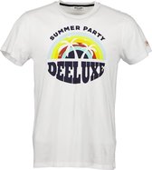 DEELUXE T-shirt met logoprint PARTY White