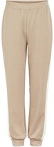 Pieces Broek Pcemanuelli Hw Pants Lw Bc 17117562 Silver Mink/buttercrea Dames Maat - L