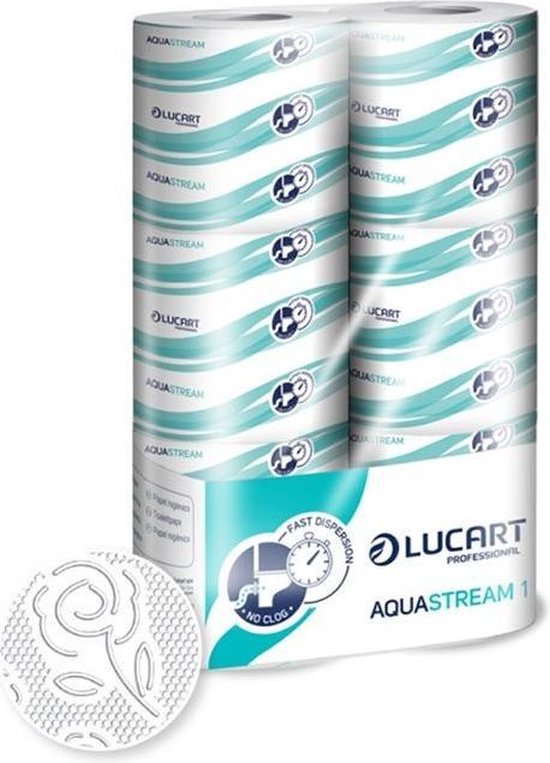 Toiletpapier Aquastream snel oplosbaar (6-pack) | bol
