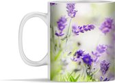 Mok - Lavendel - Vlinder - Bloemen - 350 ml - Beker