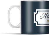 Mok - Mok - Hotel Mama - Zwart - 350 ml - Beker