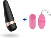 Satisfyer Pro 3 - Clitorisstimulator + Vibrerend Ei met Afstandsbediening - Roze