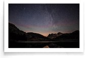 Walljar - Star Sky - Muurdecoratie - Poster