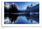 Walljar - Yosemite Valley - Muurdecoratie - Poster