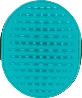 Trixie Massageborstel polyester/silicone/TPR | Blauw
