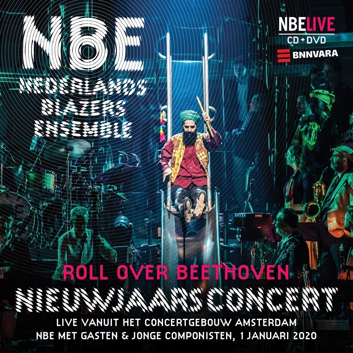 Nederlands Blazers Ensemble - Roll Over Beethoven (Nieuwjaars Concert 2020) (2 CD)