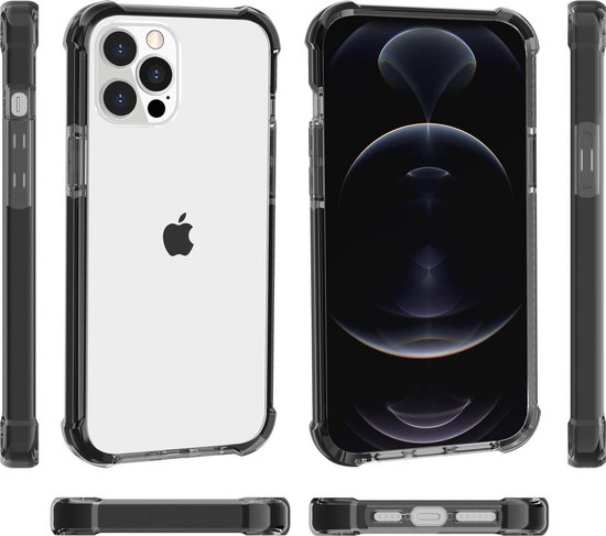 Shieldcase Bumper Shock Case Geschikt Voor Apple Iphone Pro Max Zwart Bol Com