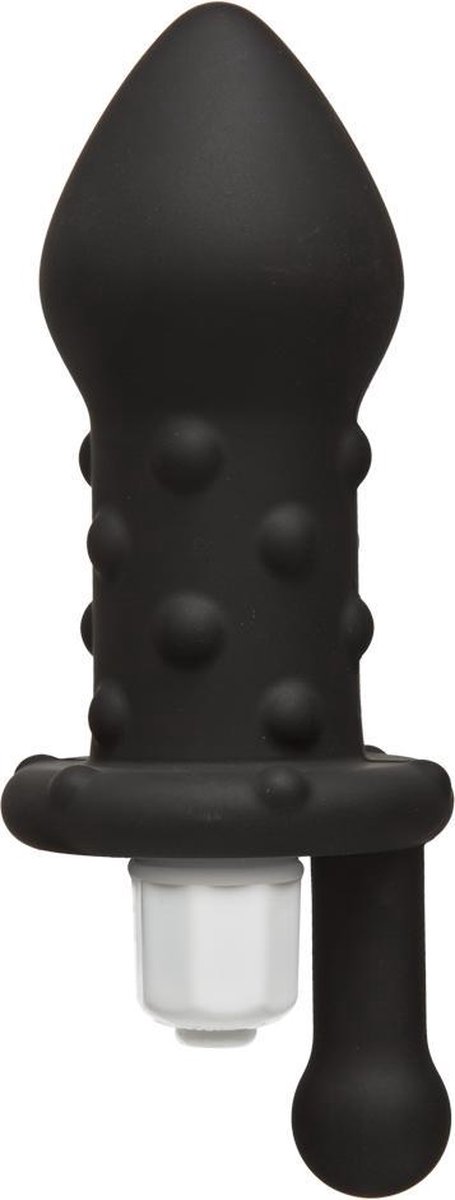 Goedkoopste Doc Johnson Juicy Beaded - Butt Plug black