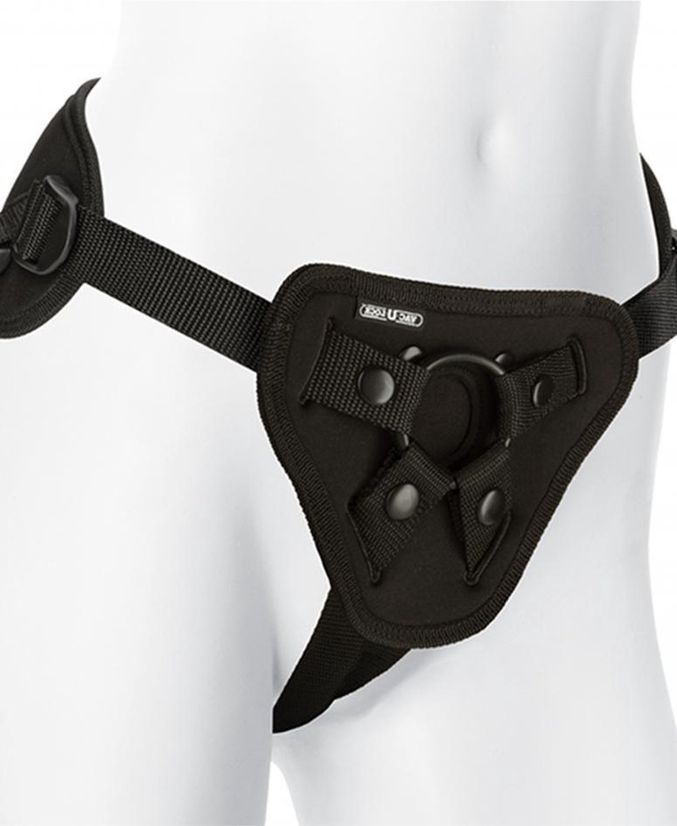Goedkoopste Supreme Harness With Vibrating Plug And Remote Control 2 Pieces