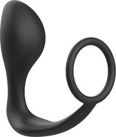 ADDICTED TOYS | Addicted Toys Anal Plug And Cock Ring Black