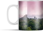 Mok - Tikal-tempels in het bos bij zonsopgang - 350 ml - Beker