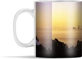 Mok - Het Noord-Amerikaanse Griffith-observatorium tijdens een kleurrijke zonsopgang - 350 ml - Beker