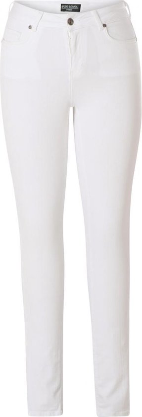 BASE LEVEL CURVY Mella Broek - White - maat 5(58/60)