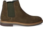 McGregor Heren Boots - Groen - Chelsea Boots - Suède - Elastiek