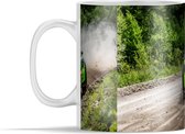 Mok - Auto - Mini Cooper- Groen - 350 ml - Beker