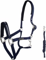 Eskadron Halsterset Focus met touw Navy - Full