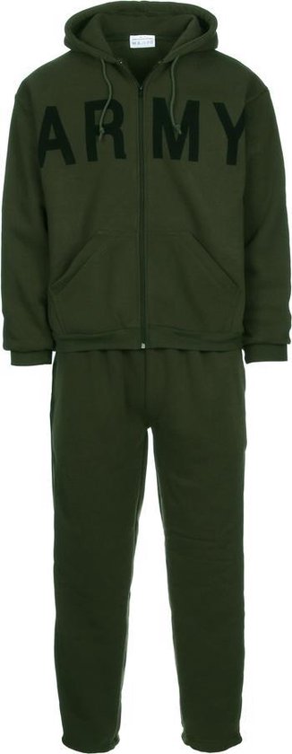 Fostex Garments - Trainingspak Army (kleur: Groen / maat: XL)