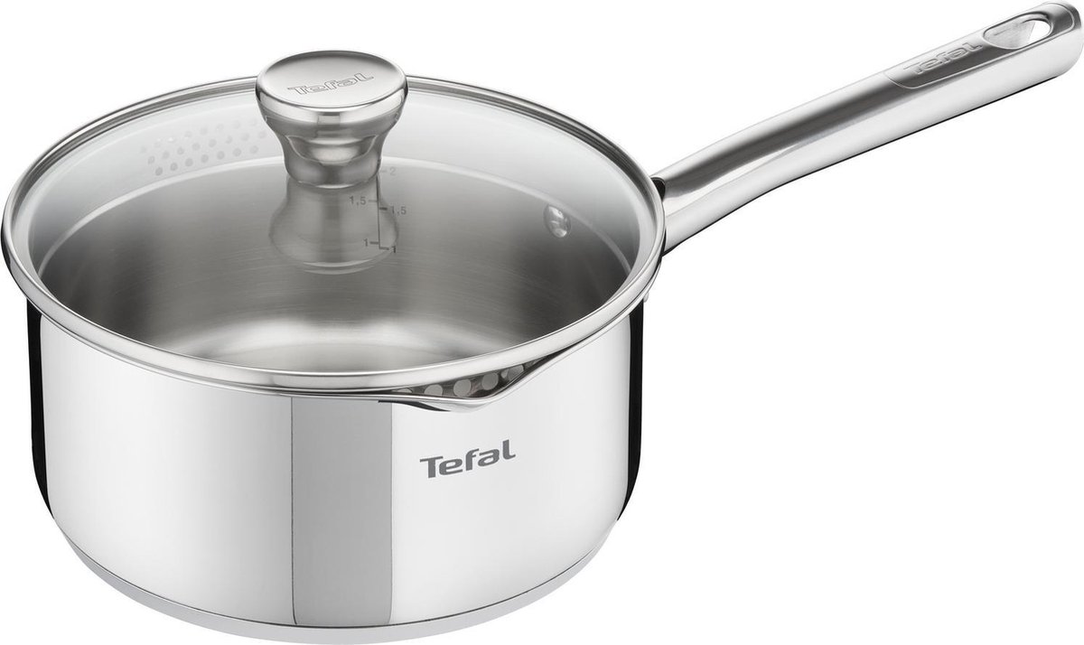 Fait-tout DUETTO TEFAL Ø 20cm inox gris