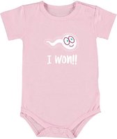 I Won Baby Romper | rompertje | geboorte | cadeau | meisje